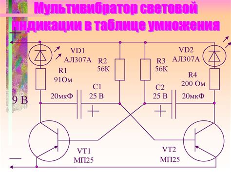 индикаторы выхода на транзисторах
